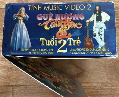 Tinh Music Video 2 - Que Huong - Rare U.S. Release Vietnamese Language 2 VHS ‘98 - Picture 6 of 10