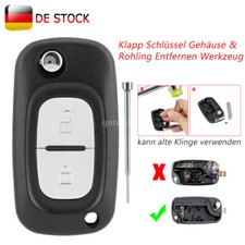2 Tasten Ersatz Schlüssel Gehäuse für Renault Clio Modus Twingo Mercedes Citan 2 Tasten Ersatz Schlüssel Gehäuse für Renault Clio Modus Twingo Mercedes Citan