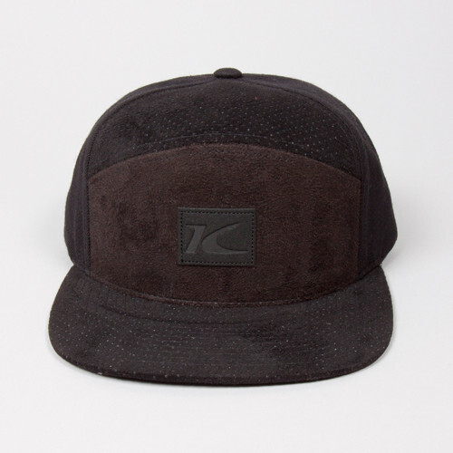 King Streetwear 5 Panel Hybrid Snapback Cap - Krest Black - Official, Rare, Neu - Bild 2 von 2