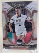 2022-23 Panini Select FIFA - Terrace Alex Morgan #66 Zebra Prizm