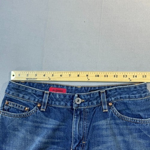 AG Adriano Goldschmied Womens Jeans 30x32 Bootcut Mid Rise Dark Wash Gemini USA - Picture 11 of 21