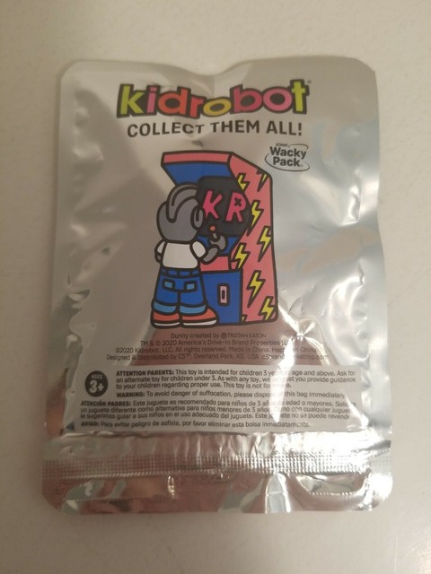 kidrobot sonic wacky pack