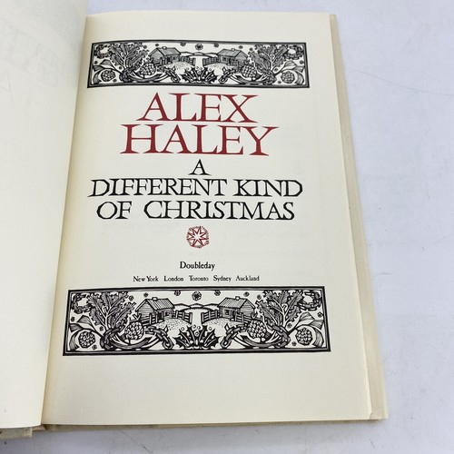 A Different Kind Of Christmas by Alex Haley 1988 First Edition Hardcover DJ - Picture 8 of 15