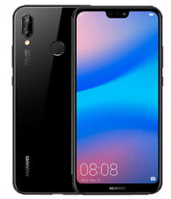 Huawei 51092FTQ P20 Lite 64GB 16MP Smartphone Unlocked - Black for 総合通販 HUAWEI P20lite 新品スマホ 64GB 携帯 スマートフォン本体