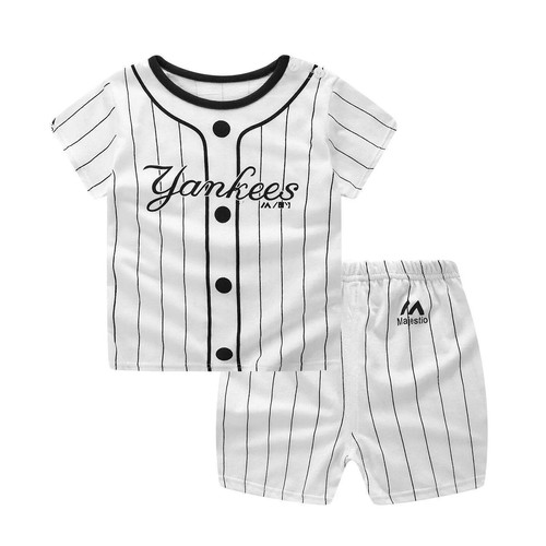 Cute Children Tracksuit Summer Clothing Cartoon Baby Boys Short Sleeved Suit T-s - Picture 8 of 12