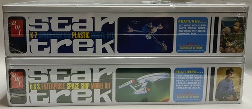 STAR TREK : U.S.S. ENTERPRISE 1701, FEDERATION K-7 SPACE STATION + TRIBBLE KITS - Picture 3 of 7