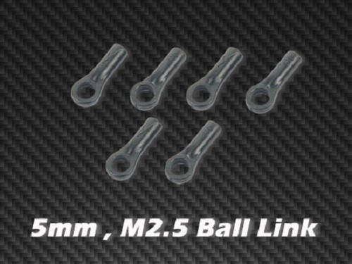 Xtreme Accessories 5mm M2.5 Ball Link x6 for HPTB004 HPTB004-V2 HPTB005 ,008 HP - Picture 2 of 2
