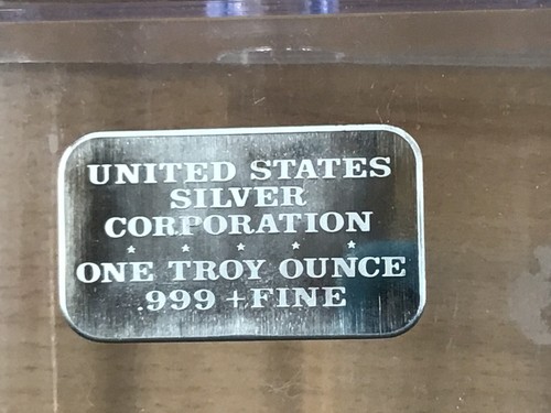 1974 USSC World Trade and Commerce USSC-143A Silver Art Bar B0254 - Picture 4 of 6