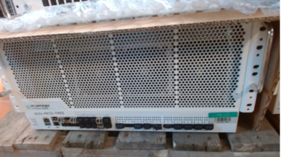 Fortinet Fortigate 3980E 1 Tbps firewall with 10 x 100G interfaces located in US