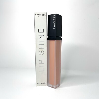 LAWLESS Lip Shine Lip Gloss GEORGIA - Full Size .22 Fl Oz Boxed