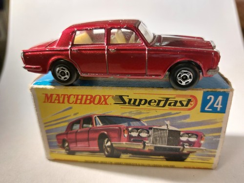 MATCHBOX SUPERFAST CAR COLLECTION IN BOXES DIECAST FIRE TRUCK MERCEDES ROLLS - Picture 92 of 125