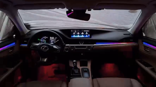For 13-17 ES300h ES250 ES350 Gradient Active Ambient Lighting Atmosphere Light - Video 1 of 1