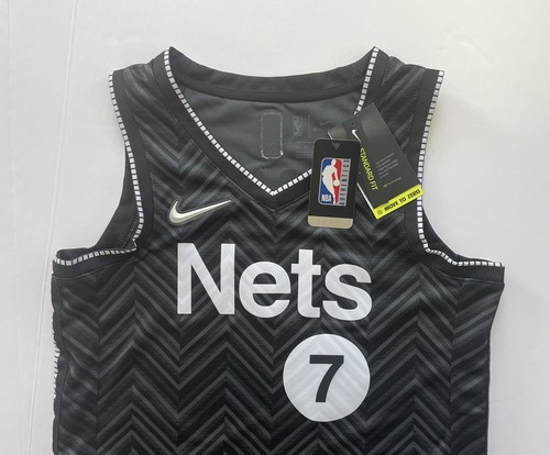 Kevin Durant Brooklyn Nets Nike Earned Edition Black Swingman Jersey Size Small - Picture 3 of 4