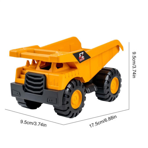 Excavator Toy Inertia Driving Excavator For Kids Fun Excavator And Dump Truck - Picture 5 of 12
