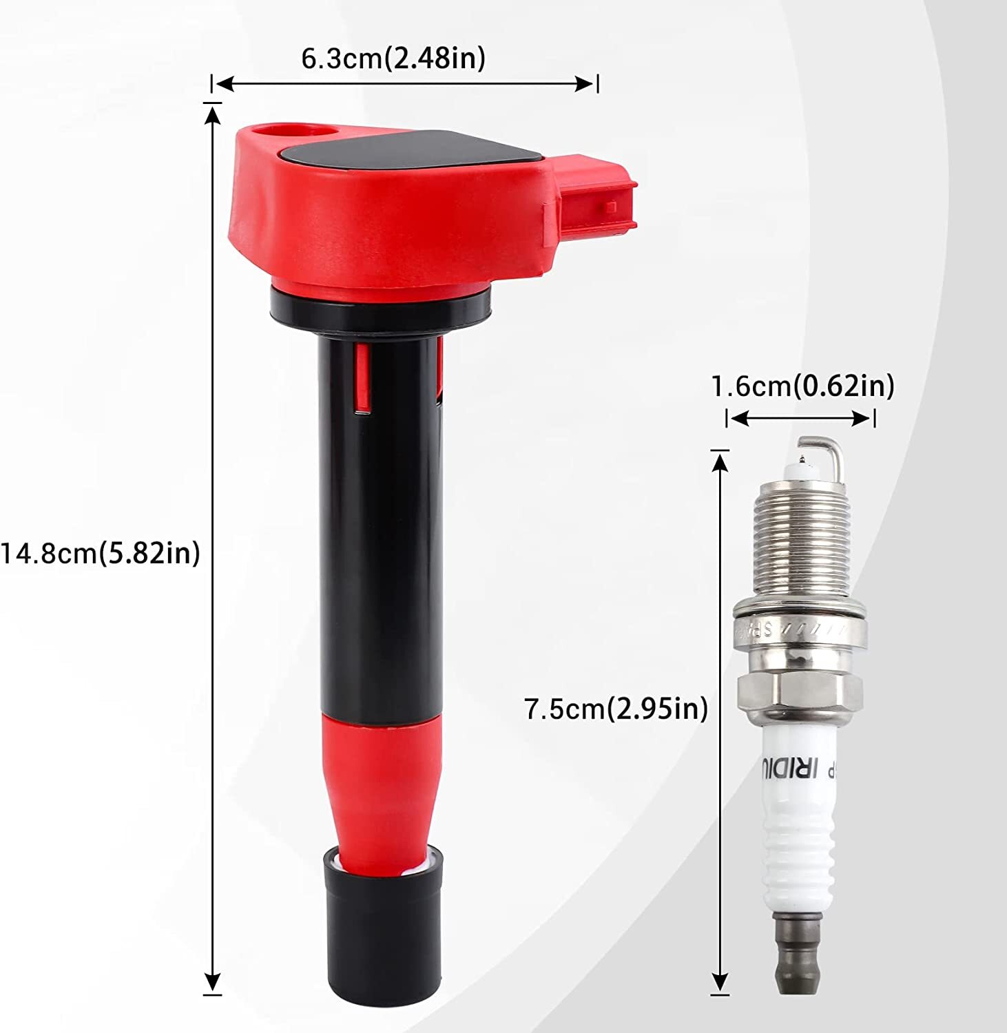 Set 6 Ignition Coils W/ Spark Plugs For 19992007 Honda Odyssey 3.0 3