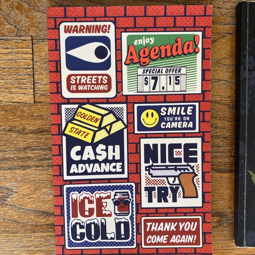 Agenda Trade Show Notebooks Denik Blank Paper Long Beach - Set Of 4 - Picture 3 of 6