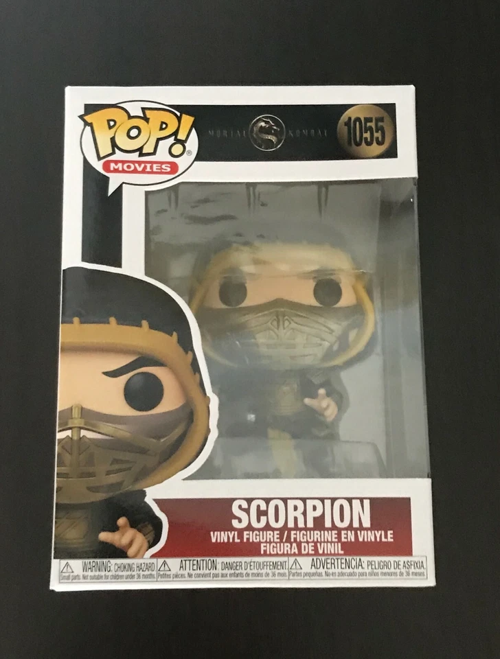 Figura Vinilo Funko Pop Películas Mortal Kombat Scorpion #1055 - ¡Incluye Protector! Foto 3 de 3