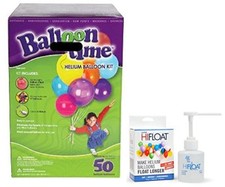 Balloon Time Helium Kit,Tank 14.9 cu.ft - Plus an Ultra Hi-Float