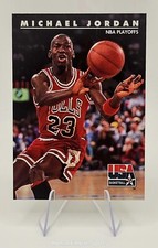 1992 92 Skybox USA Basketball NBA Playoffs MICHAEL JORDAN #42 Chicago Bulls
