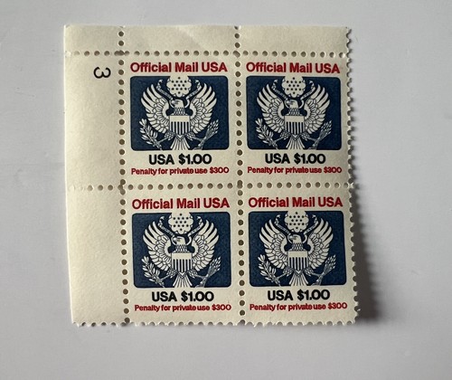 BUNDLE 35 US Official Mail Eagle Stamp Sets #0127-0133, 0138, 0143, 0159 - Picture 18 of 24