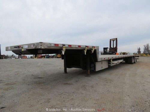 Remolque camión Dorsey FC45 2023 52' T/A plataforma abatible plataforma plana rampas de carga bidadoo