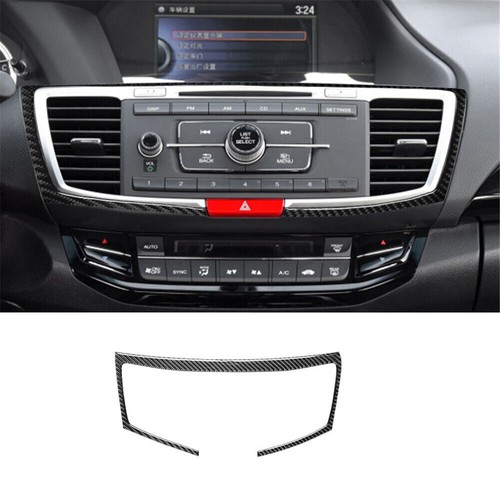 15Pcs Carbon Fiber Interior Gear Shfit Full Set Trim For Honda Accord 2013-2017 - Picture 5 of 10