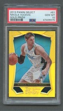 2013-14 Panini Select Prizm GOLD /10 NIKOLA VUCEVIC #61 PSA 10 GEM MT Pop of 1