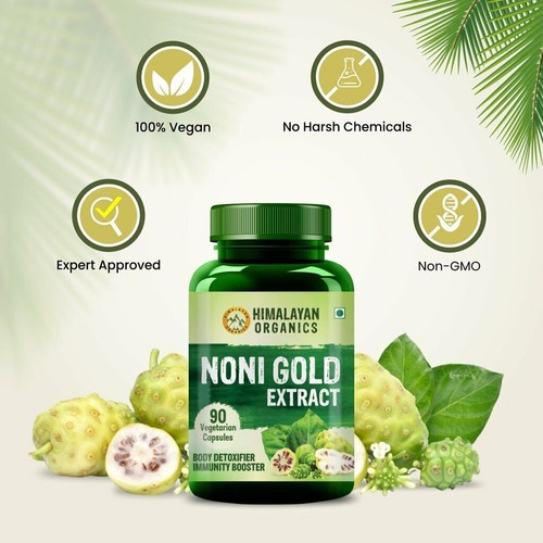 Himalayan Organics Noni Gold Extract Suplemento Desintoxicante Corporal HERBAL AYURVÉDICO - Imagen 4 de 9