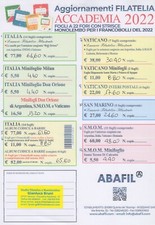 Aggiornamenti Accademia Abafil Smom 2022 minifoglio