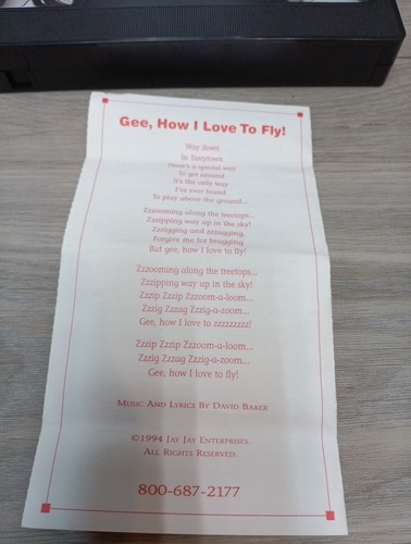 Jay Jay The Jet Plane Jay Jay's First Flight VHS 1994 Classic Cartoon Movie  - Picture 23 of 24