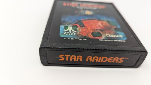 Star Raiders (Atari 2600) Cartridge - Picture 3 of 4