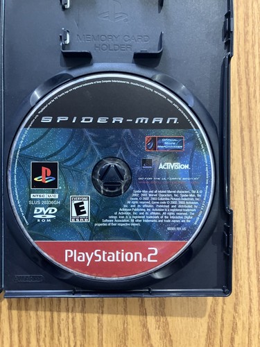 Spider-Man PS2 (Sony PlayStation 2, 2002) PS2 CIB Greatest Hits Tested - Picture 3 of 4