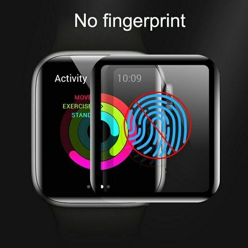 For Apple Watch 6D Tempered Glass Full Screen Protector 38/42/40/44/41/45/49mm - Picture 12 of 12