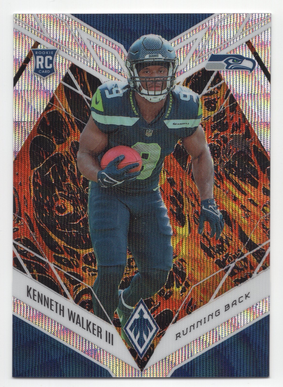 2022 Panini Phoenix KENNETH WALKER III #118 Lava RC /175-Seahawks