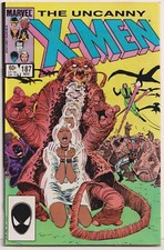 X-Men 187 NM- 9.2 Marvel 1984 Dire Wraiths John Romita Jr