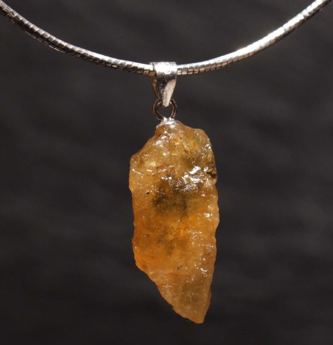 Edelstein Anhänger Kristall Naturspitze G-Q Silber 925 Öse Unikat Steinschatz - Bild 10 von 256