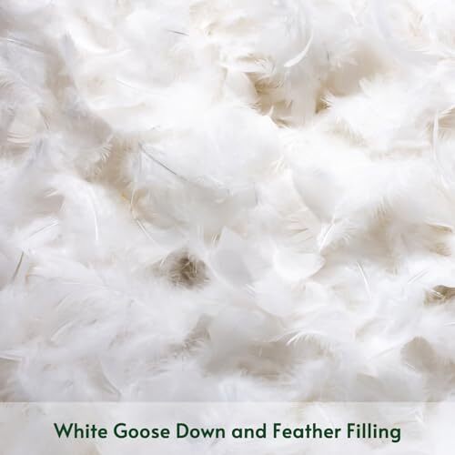 Pack of 1 Down and Feather Throw Pillow Inserts, 16 x 16x16 Inch (Pack of 1) - Picture 3 of 6