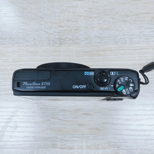 Canon PowerShot S110 12.1Mp Compact digital Camera 5X Zoom f/2.0 BLACK - Picture 4 of 11