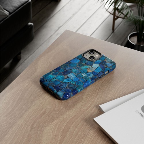 Blue Tortoise Glass Mosaic - Phone Cover Case for iPhone, Galaxy, Pixel - 第 61/281 張圖片