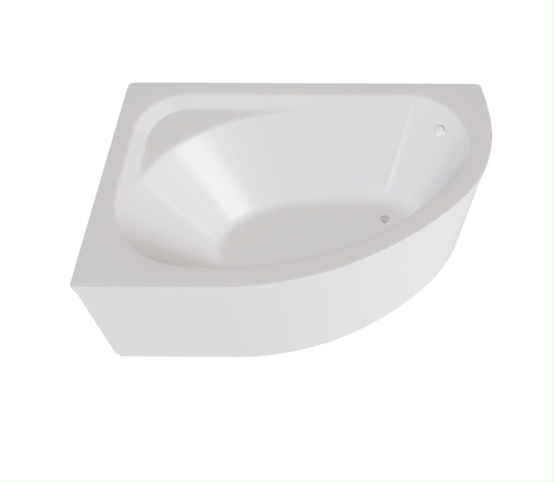Eckbadewanne 140x80 RECHTS Eckwanne Badewanne ACRYL WANNE Schürze + GRATIS - Video 1 von 1