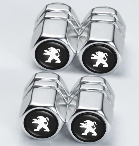 Peugeot Tyre Valve Caps 4pcs - Picture 2 of 5