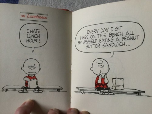The Wisdom of Charlie Brown,Charles Schulz,Hallmark Cards, c1967 MiniBook - Picture 5 of 7