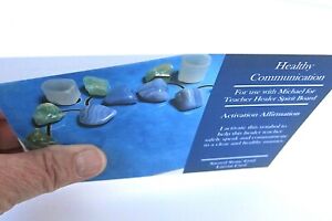 HEALTHY-COMMUNICATION-Grid-Card-4x6-034-Heavy-Cardstock-For-Use-with-Crystals