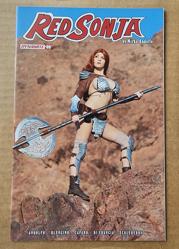 RED SONJA# 9 MODEL SAPPHIRE NOVA Cosplay VARIANT UNREAD NM - Picture 1 of 2