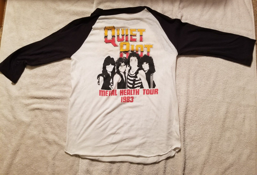 Quiet Riot Metal Health 1983 Tour Double Sided Tee Shirt L - Bild 5 von 7