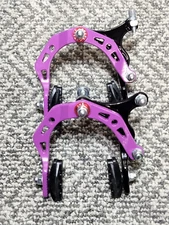 Ladder Bar Caliper Brake set Front/Rear Dyno Plum/Black Old School Bmx