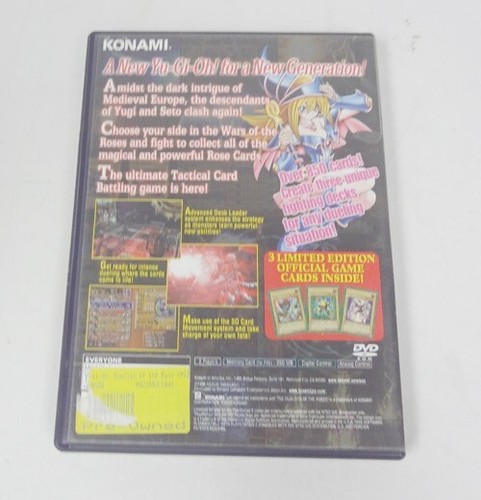 2003 Sony Playstation 2 Yu-Gi-Oh The Duelists of the Roses Video Game No Manual - Picture 2 of 8