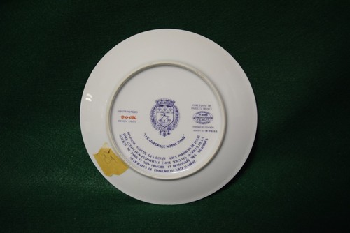4 Limoges Turgot Collector Plates - Patinage au Trocadero, L'Arc - Picture 9 of 9