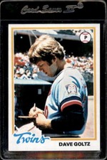 1978 Topps #249 Dave Goltz Minnesota Twins - Nice Card