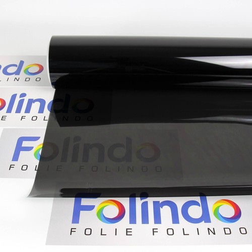 10€/m² 76x300cm TÖNUNGSFOLIE Schwarz Black Plus 85% Scheiben Folie Auto Fenster - Bild 2 von 4